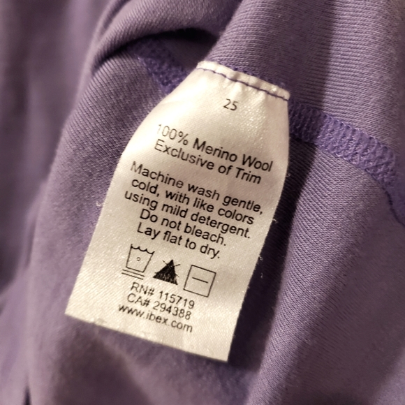 Ibex - Merino Quarter Zip Base Layer - Size S - Picture 7 of 8